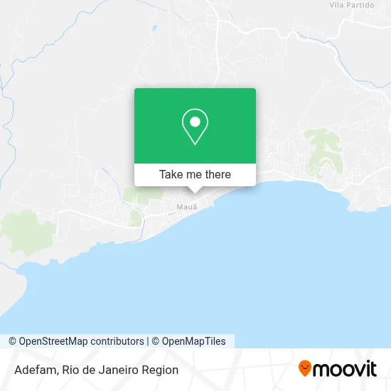 Adefam map