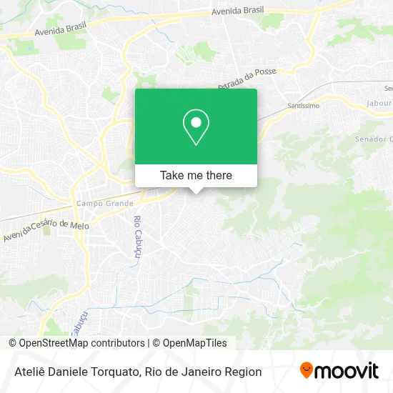 Ateliê Daniele Torquato map