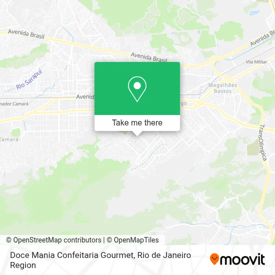 Doce Mania Confeitaria Gourmet map