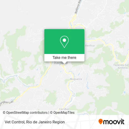 Vet Control map