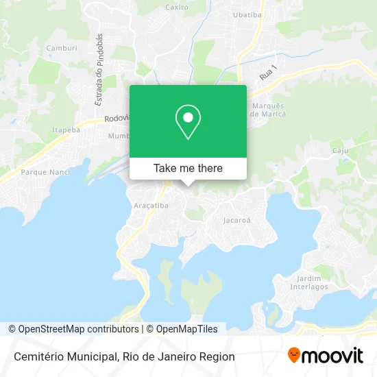 Cemitério Municipal map