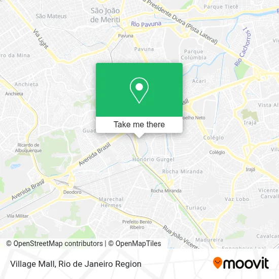 Village Mall map