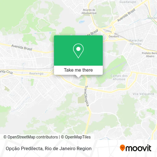 Opção Predilecta map