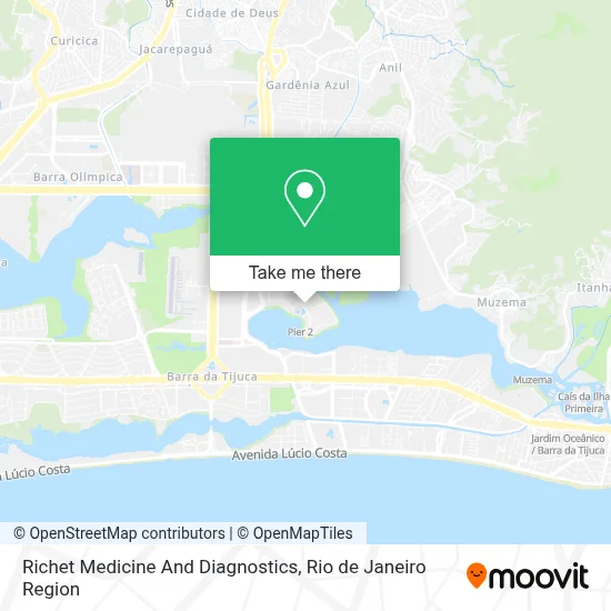 Richet Medicine And Diagnostics map
