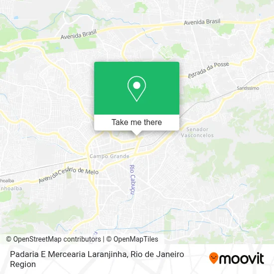Padaria E Mercearia Laranjinha map