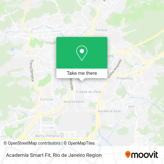 Academia Smart Fit map