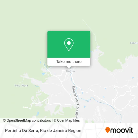 Pertinho Da Serra map