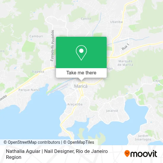 Nathalia Aguiar | Nail Designer map