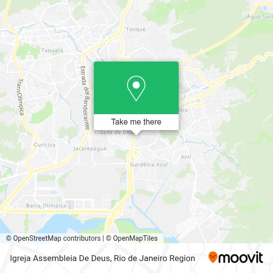 Igreja Assembleia De Deus map