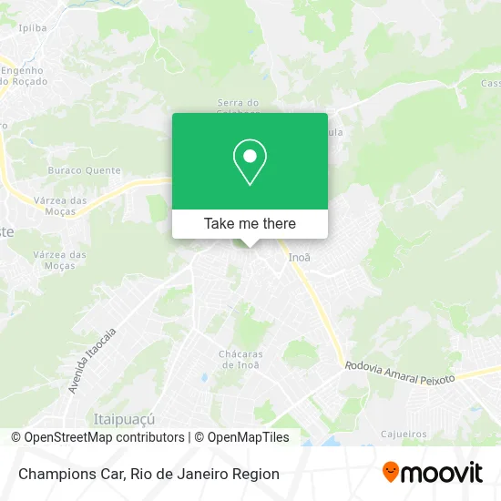 Champions Car map