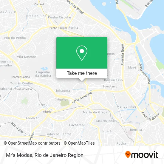 Mr's Modas map