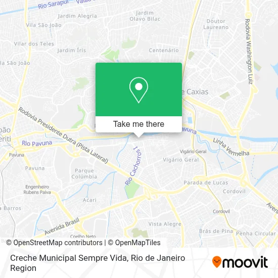 Creche Municipal Sempre Vida map