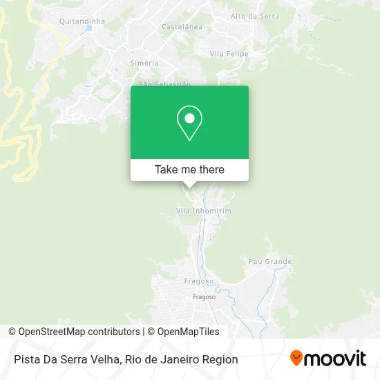 Pista Da Serra Velha map