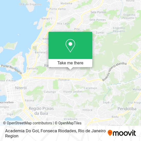 Academia Do Gol, Fonseca Riodades map