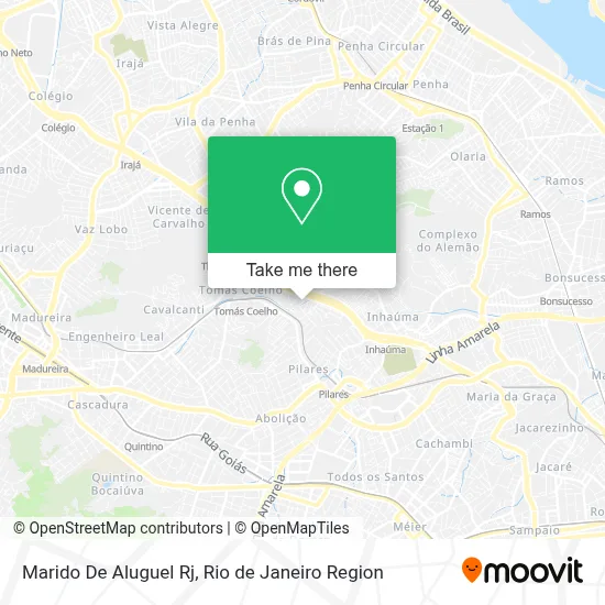 Marido De Aluguel Rj map