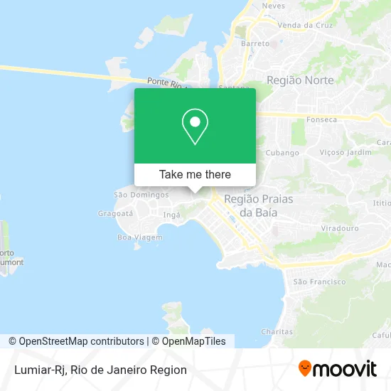 Lumiar-Rj map