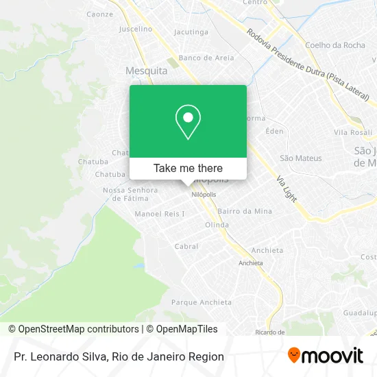 Pr. Leonardo Silva map