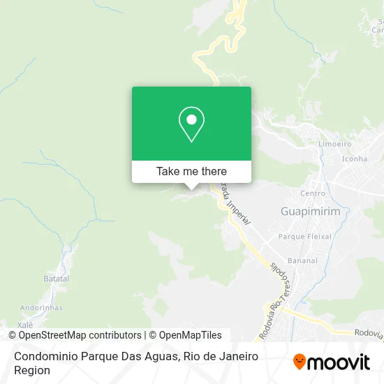 Condominio Parque Das Aguas map