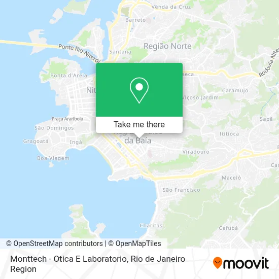 Monttech - Otica E Laboratorio map