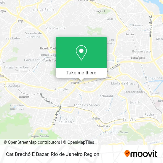 Cat Brechó E Bazar map
