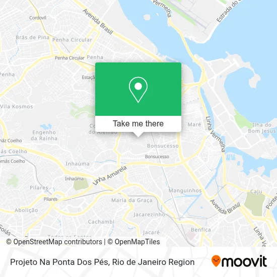 Projeto Na Ponta Dos Pés map