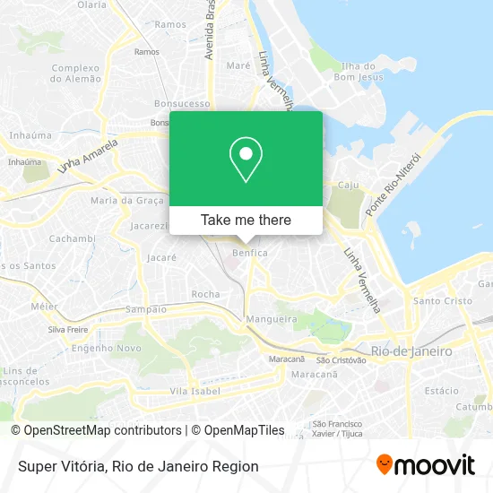 Super Vitória map