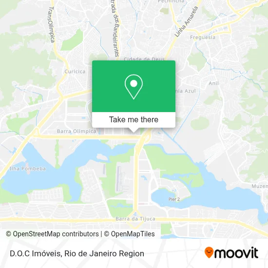 D.O.C Imóveis map