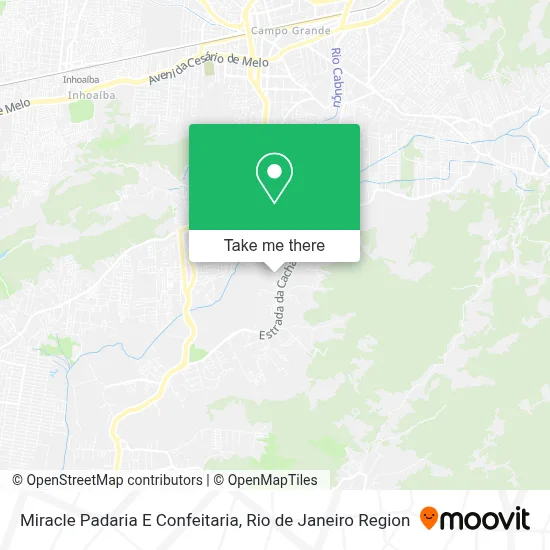 Miracle Padaria E Confeitaria map
