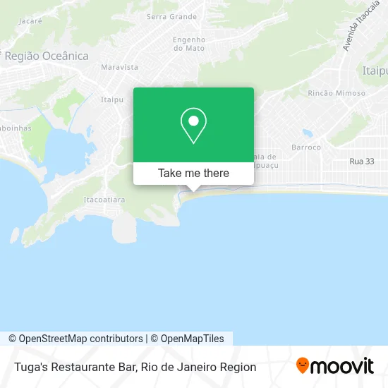 Tuga's Restaurante Bar map