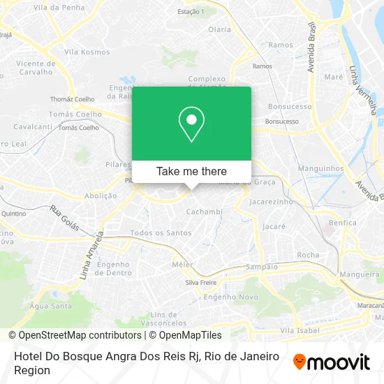 Hotel Do Bosque Angra Dos Reis Rj map