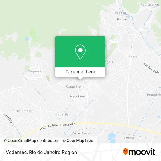 Vedamac map