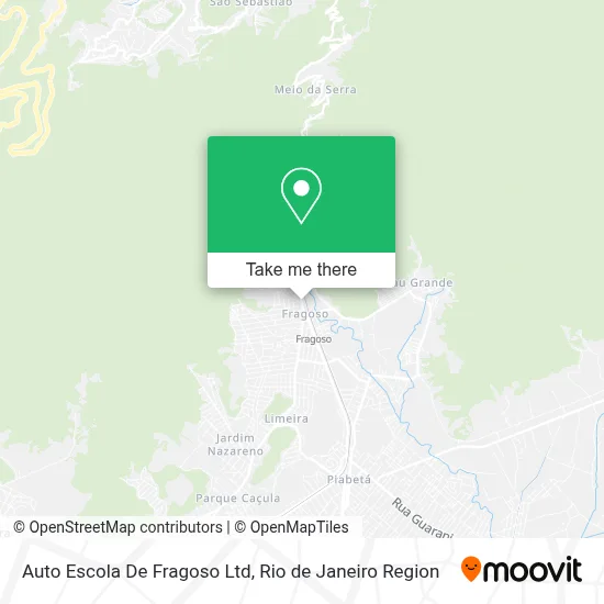 Auto Escola De Fragoso Ltd map