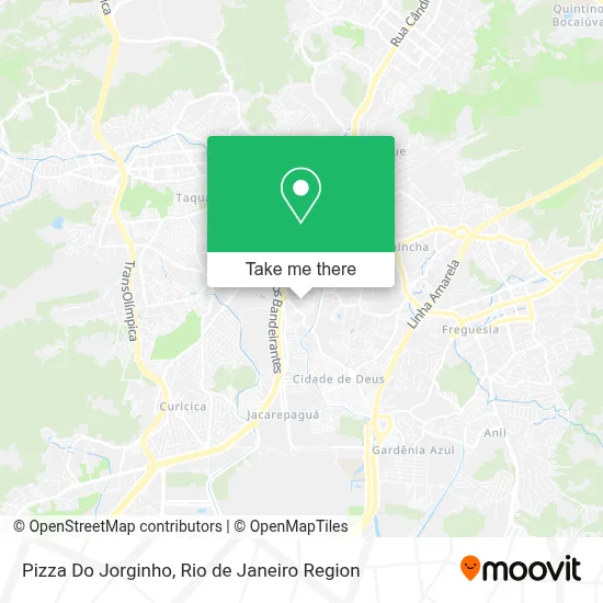 Pizza Do Jorginho map