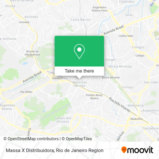 Massa X Distribuidora map