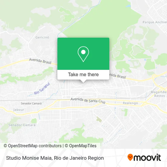 Studio Monise Maia map