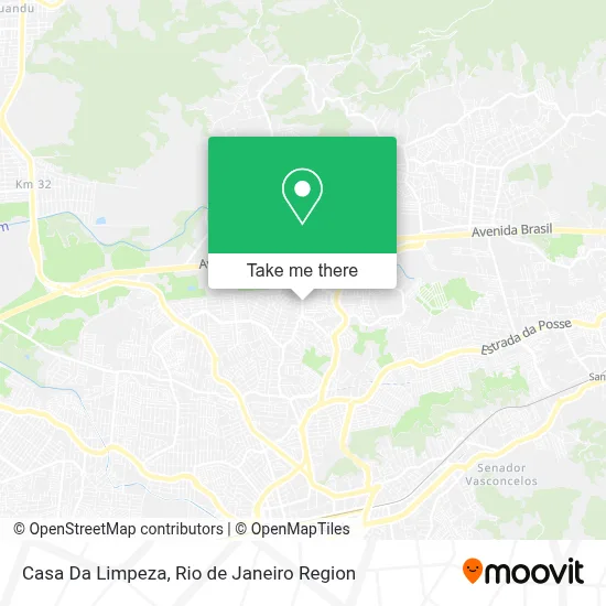 Casa Da Limpeza map