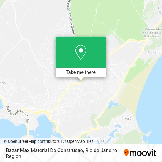 Bazar Max Material De Construcao map