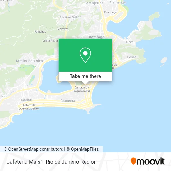 Cafeteria Mais1 map