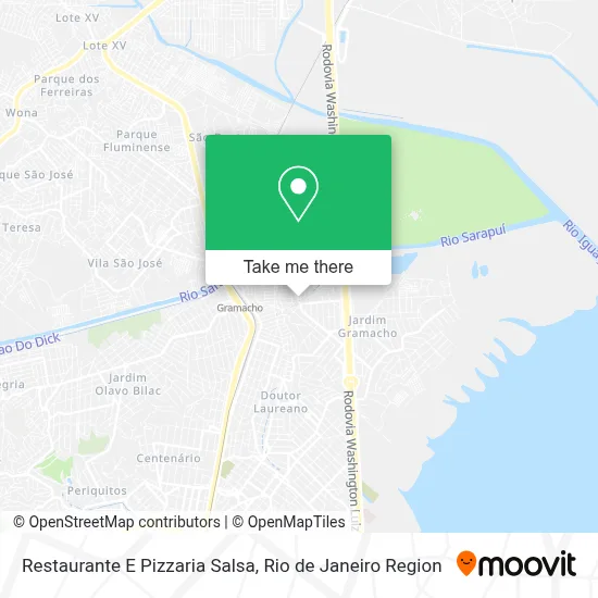 Restaurante E Pizzaria Salsa map