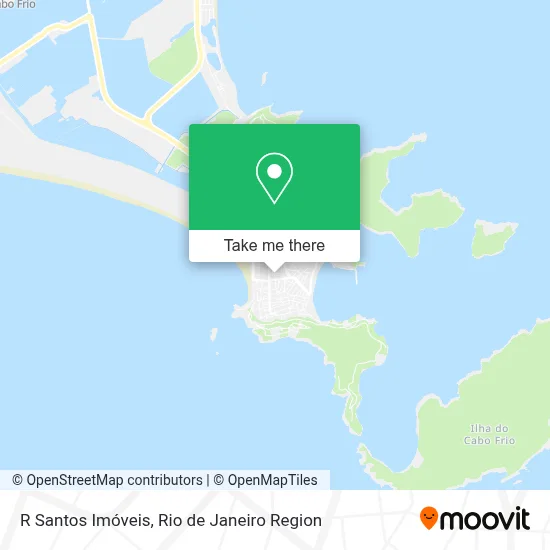 R Santos Imóveis map