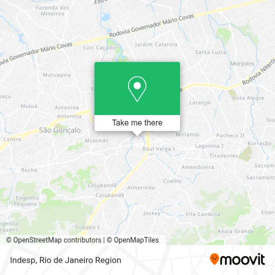 Indesp map