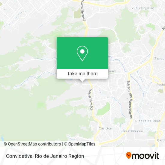Convidativa map