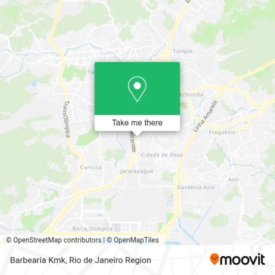 Barbearia Kmk map