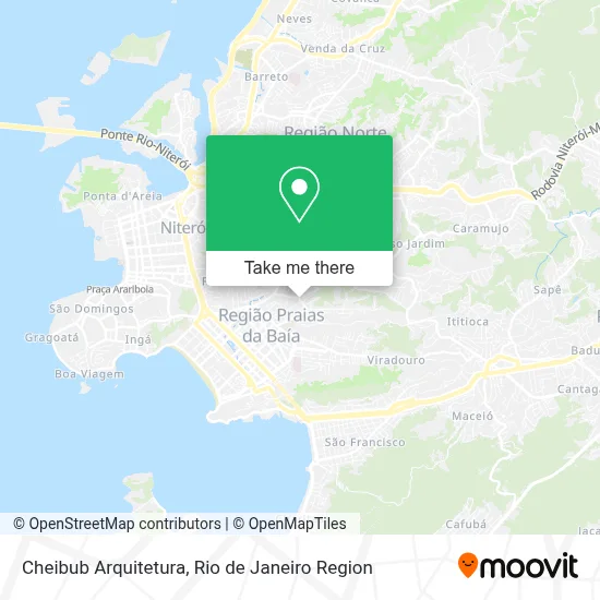 Cheibub Arquitetura map