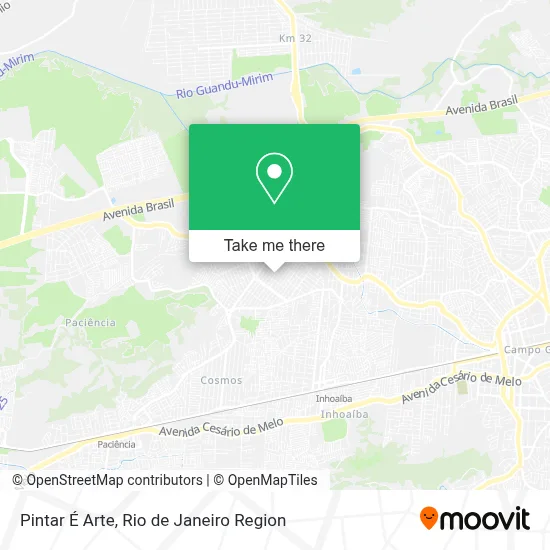 Pintar É Arte map