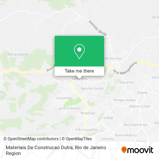 Materiais De Construcao Dutra map