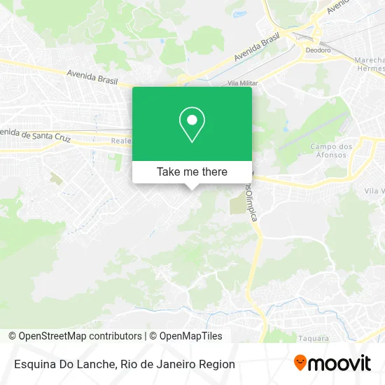 Esquina Do Lanche map