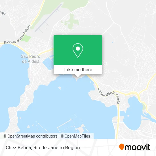 Chez Betina map