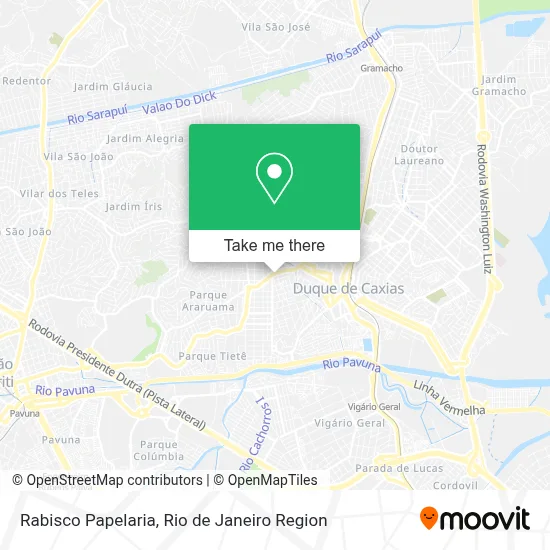 Rabisco Papelaria map