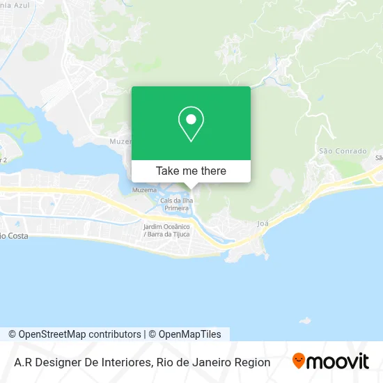A.R Designer De Interiores map